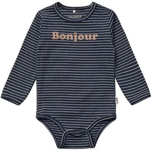 Sofie Schnoor Romper L/æ - Dark Blue - Sofie Schnoor - 56 - Romper L/S