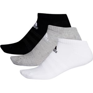 adidas Performance Enkelsokken - 3-pack - Grijs Gevlekt/Zwart/Wi - adidas Performance - 49/51 - Sokken
