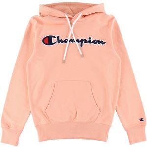 Champion Fashion Hoodie - Koraal m. Logo - Champion - 16-18 jaar (176-188) - Hoodie