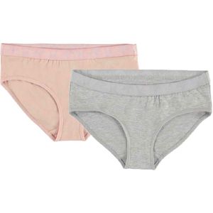 Molo Slips - 2-pack - Jana - Camee Grey Melange - Molo - 3-4 jaar (98-104) - Slips