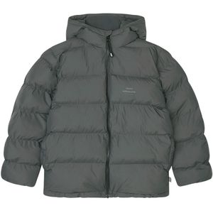 Mads Nørgaard Gevoerde Jas - Light Ripstop Junino - Asfalt - Mads Nørgaard - 12 jaar (152) - Donsjassen