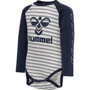 Hummel Romper l/s - hmlDesmond - Black Iris - Hummel - 56 - Romper L/S