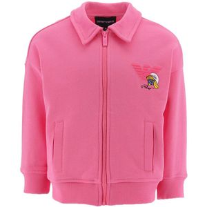 Emporio Armani Cardigan - Roze m. Smurf Prima - Emporio Armani - 12 jaar (152) - Cardigan