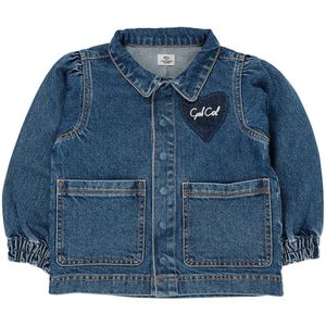 Copenhagen Colors Spijkerjas - Hearts - Indigo Blue Gewassen - Copenhagen Colors - 6 jaar (116) - Spijkerjas