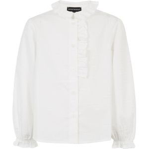 Emporio Armani Overhemd - Wit m. Print - Emporio Armani - 14 jaar (164) - Overhemd