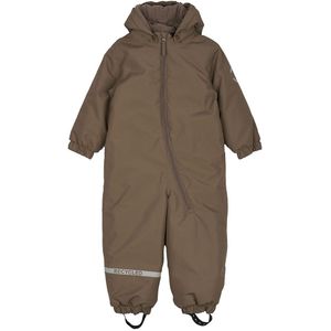Mikk-Line - Kids Snow Suit Solid - Overall - Bruin - Waterdicht
