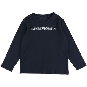 Emporio Armani Blouse - Navy/Wit - Emporio Armani - 14 jaar (164) - Blouse