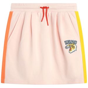 Kenzo Sweatrok - Gesluierd Roze m. Oranje/Geel - Kenzo - 6 jaar (116) - Rok