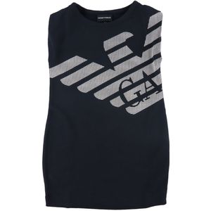 Emporio Armani Sweatjurk - Navy m. Wit - Emporio Armani - 10 jaar (140) - Jurk
