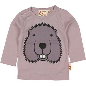 Dier Blouse - Critter - Roze m. Bever - DYR - 62 - Shirts