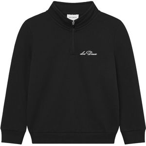 Les Deux - Sweatshirt Backprint West Side - Zwart - Kids