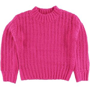 Grunt Blouse - Cathy - Gebreid - Roze - Grunt - 14 jaar (164) - Shirts
