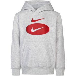 Nike Hoodie - Swoosh - Grey Heather - Nike - 4 jaar (104) - Hoodie