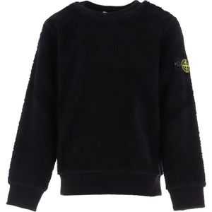 Stone Island Fleece Trui - Zwart - Stone Island - 8 jaar (128) - Fleece Jas