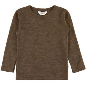 Joha Blouse - Wol/Zijde - Bruin Gevlekt - Joha - 90 - Shirts