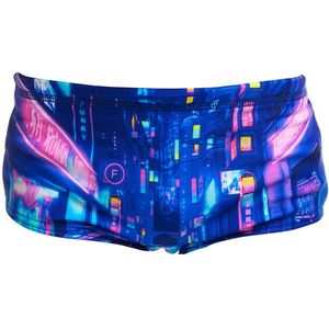 Funkita Zwemslips - Gedrukt - UV50+ - Cyber ​​​​City - Funkita - 5 jaar (110) - Badmode