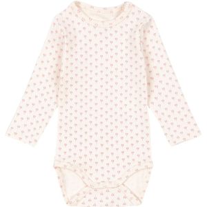 Fanga Fontana Romper l/s - Modaal - Bello - Punto Roze - Fanga Fontana - 0-1 mnd - Romper L/S