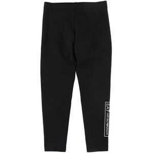 EA7 Leggings - Zwart m. Print - EA7 - 10 jaar (140) - Leggings