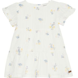 Minymo Jurk - Snow White m. Bloemen - Minymo - 68 - Jurk