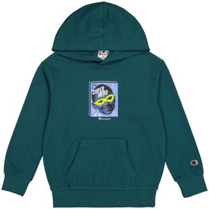 Champion Hoodie - Groen - Champion - 11-12 jaar (146-152) - Hoodie