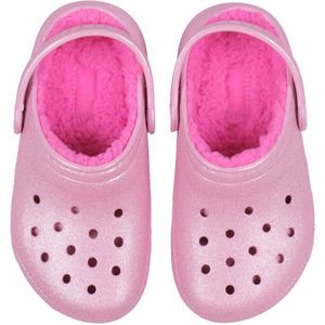 Crocs Sandalen m. Voering - Classic+ Gevoerd Glitter Klomp K - R - Crocs - 29/30 - Sandalen