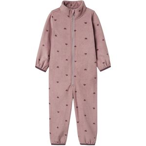 Name It Fleece Pak - NmnSpektra - Woodrose m. Harten - Name It - 1 jaar (80) - Fleece Pak