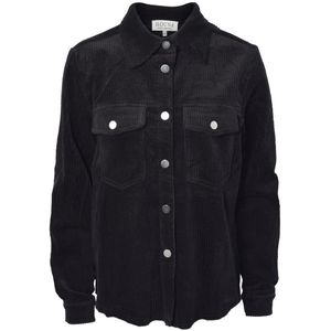 Hound Jas - Corduroy - Zwart - Hound - 8 jaar (128) - Zomerjas