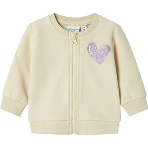 Name It Cardigan - NbfVrillie - Summer Zand/Hearts - Name It - 56 - Cardigan