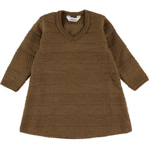 Joha Jurk - Wol - Warme Bruin - Joha - 60 - Jurk