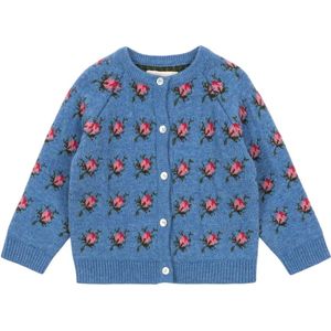 Konges Sløjd Cardigan - Wol - Gebreid - Belou - Rosie Schaduw - Konges Sløjd - 1½ jaar (86) - Cardigan
