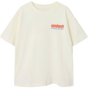 Name It T-Shirt - NkmOveryn - Cloud Danser/Sandwich - Name It - 6 jaar (116) - T-Shirts