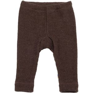 Joha Leggings - Gebreid - Wol - Donkerbruin - Joha - 130 - Leggings