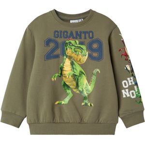 Name It Sweatshirt - NmmSteph - Mermaid m. Gigantosaurus - Name It - 2 jaar (92) - Sweatshirt