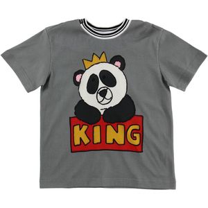 Dolce & Gabbana T-Shirt - Grijs m. Panda - Dolce & Gabbana - 3 jaar (98) - T-Shirts