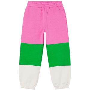 Stella McCartney Kids Joggingbroek - Roze/Wit/Groen - Stella McCartney Kids - 4 jaar (104) - Joggingbroek