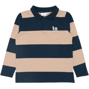 The New Poloshirt - Piqué - TnRhett - Navy Blazer Striped - The New - 3-4 jaar (98-104) - Polo