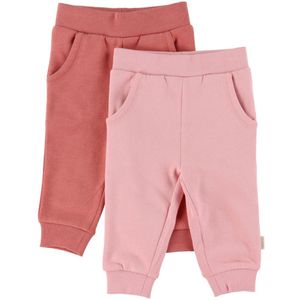 Minymo Joggingbroek - 2-pack - Kloof Rose - Minymo - 50 - Joggingbroek