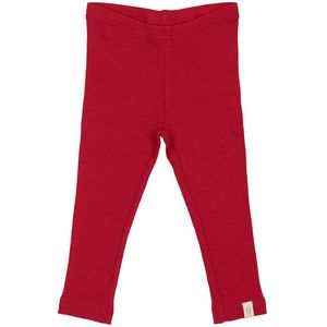 Petit Piao Leggings - Rib - Modaal - Jet Rood - Petit Piao - 62 - Leggings
