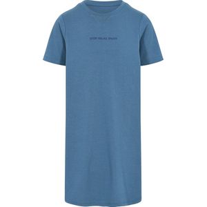 JBS Nachthemd s/s - Bamboe - Blauw - JBS - 3-4 jaar (98-104) - Nachthemd