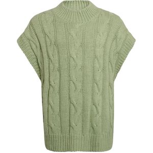Grunt Vest - Gebreid - Brie - Light Green - Grunt - 12 jaar (152) - Vest
