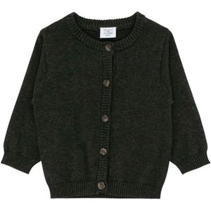 Hust and Claire Cardigan - Clyde - Gebreid - Antraciet Grijs Mel - Hust and Claire - 50 - Cardigan