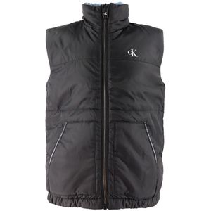 Calvin Klein Gewatteerd Vest - Zwart - Calvin Klein - 8 jaar (128) - Donsvest