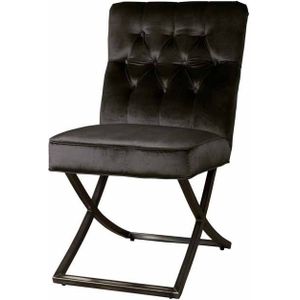 Teakea - Bolton Sidechair | 70x50x92 | Donker antraciet