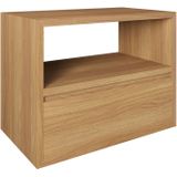 Teakea Sanne | Massief Eiken Zwevend Badmeubel | Meerdere Maten-120x45x60-Pure