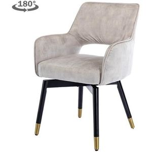 Teakea - Lenno Armchair - Fabric Adore 11 Beige (Rotatable)