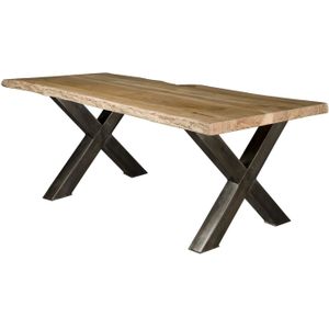 Teakea - Acacia Boomstamtafel Xabia | 240x100 | 6 dik opgedikt