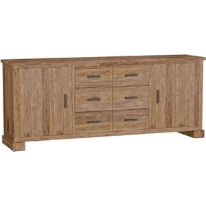 Teakea - Lorenzo | Teak Dressoir | 220x45x90