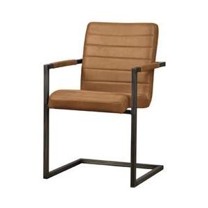 Teakea - Rocca armchair - Bull cognac