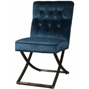 Teakea - Bolton Sidechair | 70x50x92 | Groenblauw