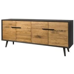 Teakea - Bresso Dressoir | 4 Deurs | 200x45x82